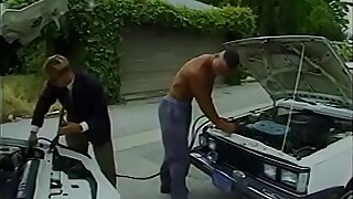 Playful ring snatcher Paul Morgan helped ethnic fellow Brad Hanson to jumpstart his car and took stiffing his  dick campagna  ass as payback